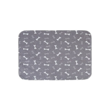 Goofy Tails Reusable Pee Pads for Dogs and Puppies - Bone Print (90x80cm)