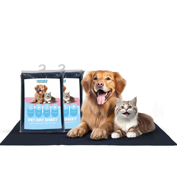 Petoska Waterproof Pet Pee Pads - Small, Dark Blue