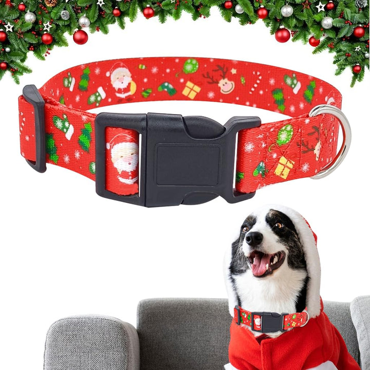 Qpets® Christmas Dog Collar (L) image