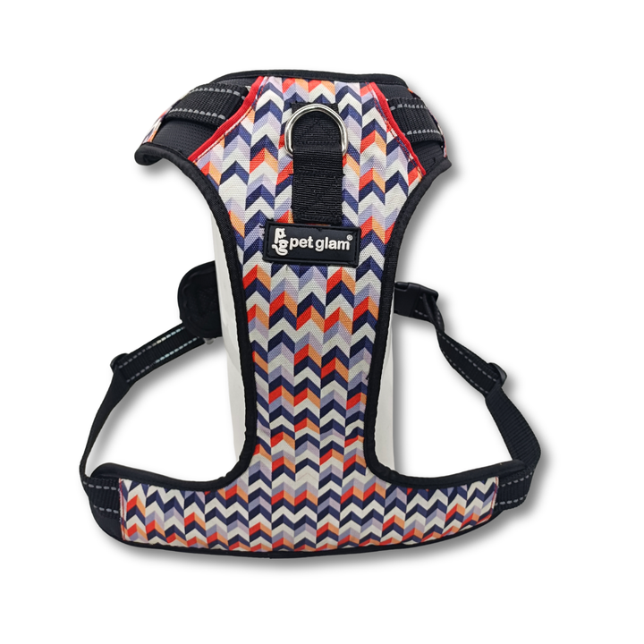 Pet Glam Troy Comfurt Fit Dog Harness | Padded No-Pull Harness for Dogs | Lightweight, Durable & Comfortable Training Harness image