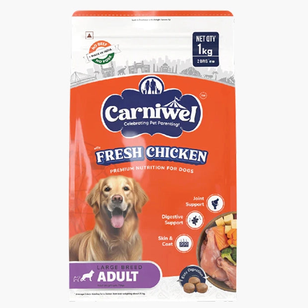 Carniwel with Fresh Chicken, Dry Dog Food for Small Breed, Adult