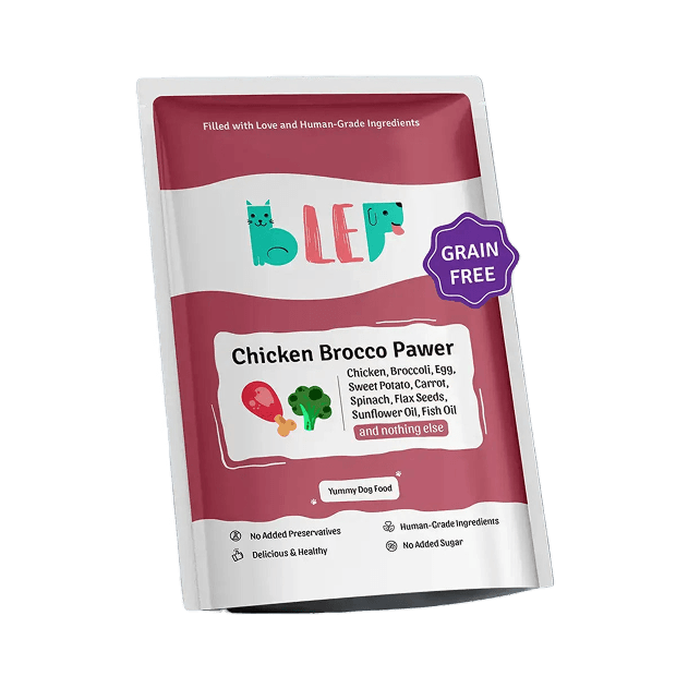 Chicken Broccoli Fresh Dog Food - Zero Preservatives