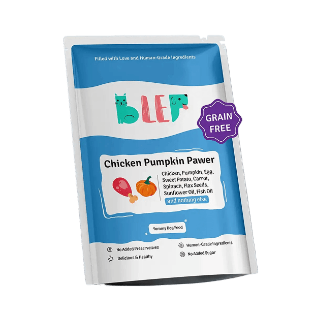 Chicken Pumpkin Fresh Dog Food - Zero Preservatives