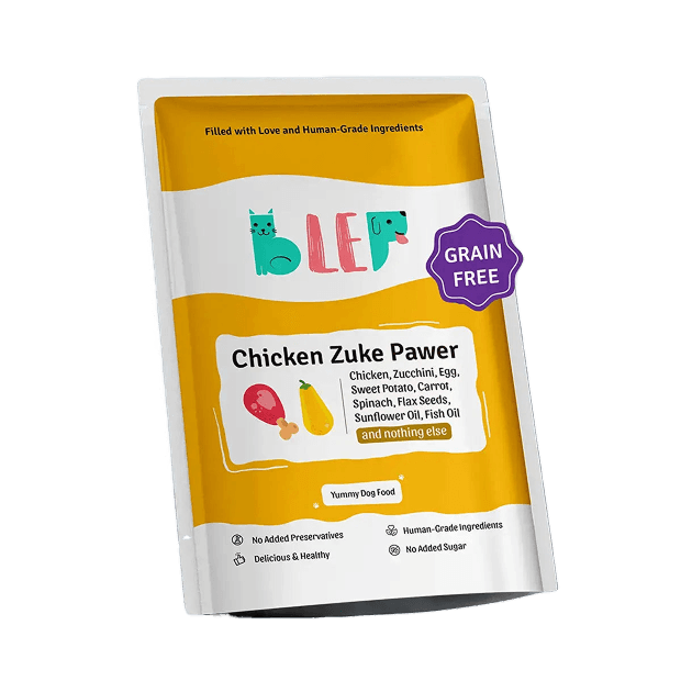 Chicken Zucchini Fresh Dog Food - Zero Preservatives