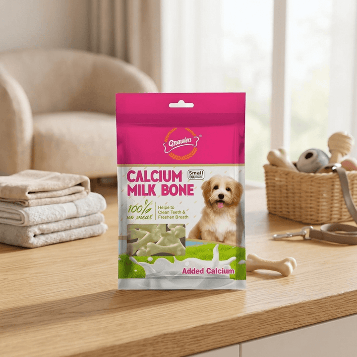 Gnawlers Dog Treats Bone Calcium Bone (30 in 1) Pack of 1