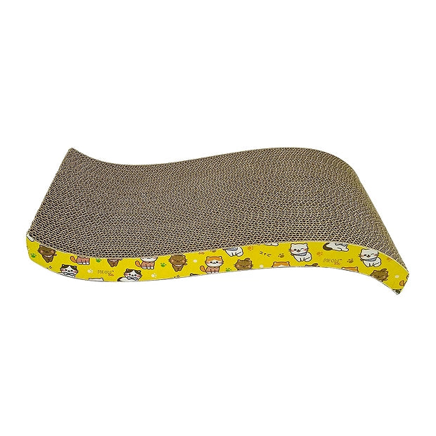 Recycled Paper S-Shaped Cat Scratching Pad