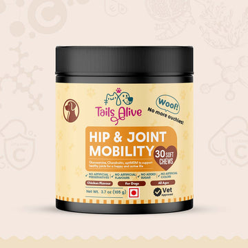 Hip & Joint Soft Chews Supplement for Dogs (Chicken Flavor)