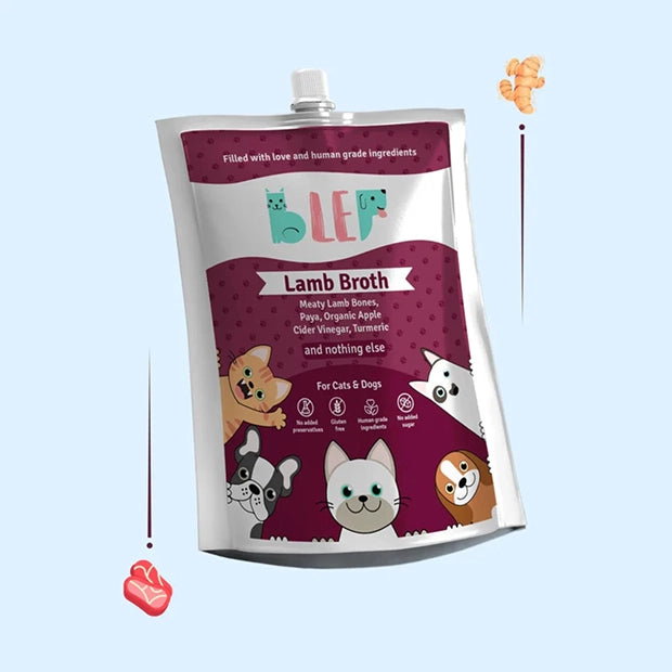 Lamb Broth for Cats - 100 ml - Blep