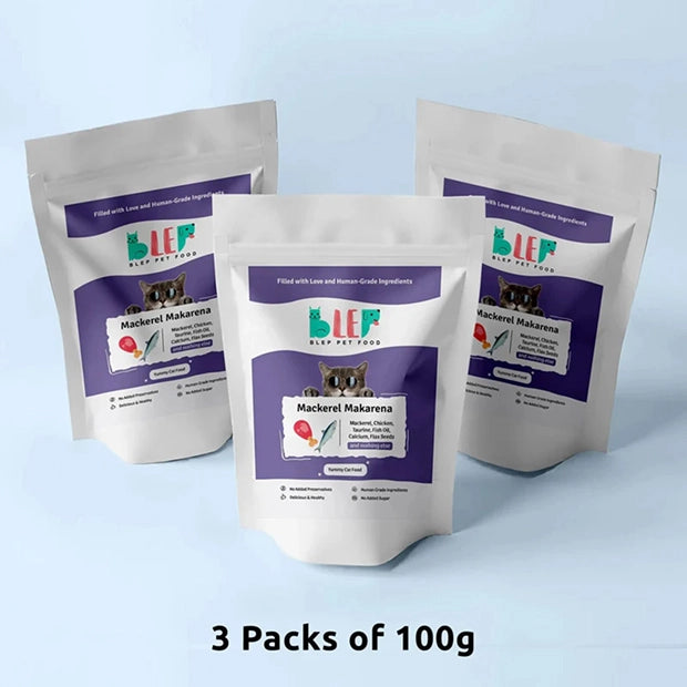 Mackerel Makerena Cat Food Trial Pack - Blep