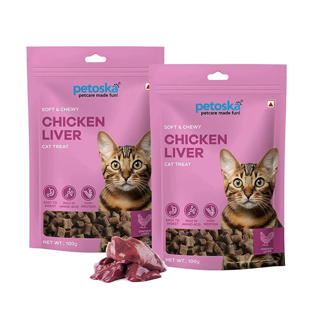 Petoska Liver Cat treats- 100gms