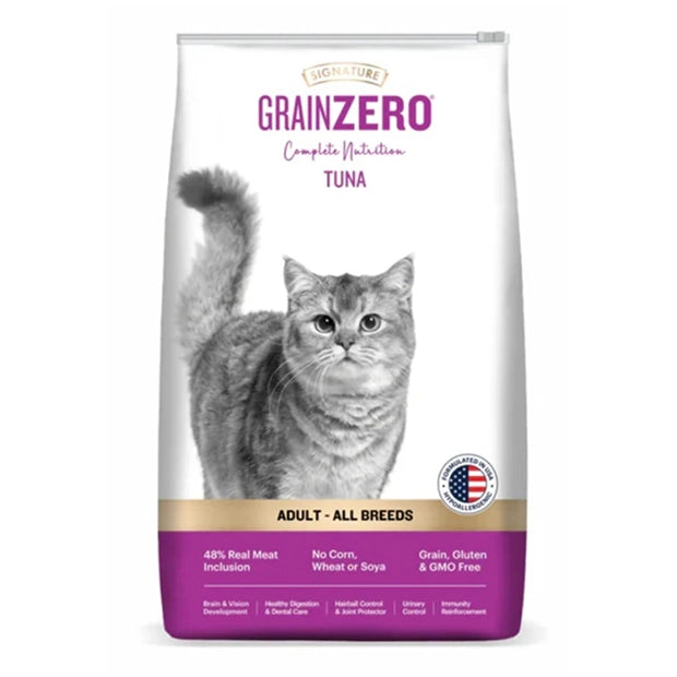 Signature Grainzero Adult All Breed Tuna Cat Dry Food