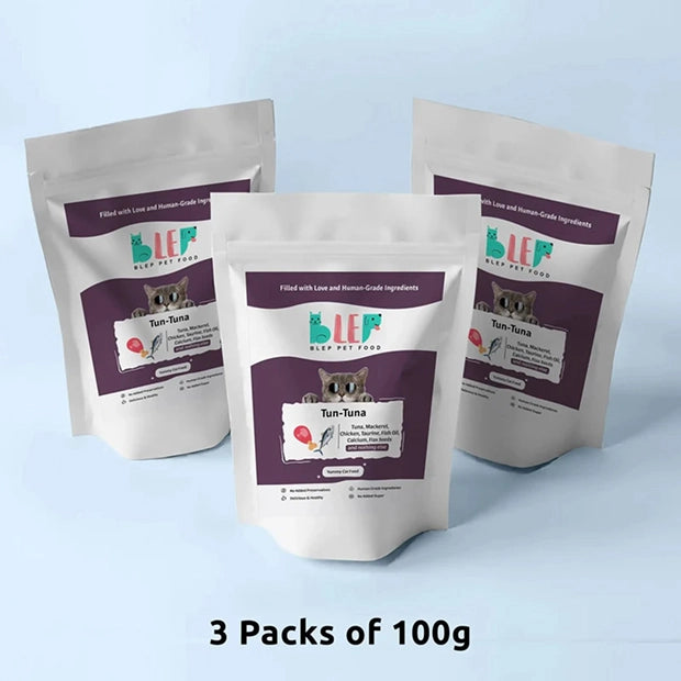 Tun-Tuna Cat Food Trial Pack - Blep