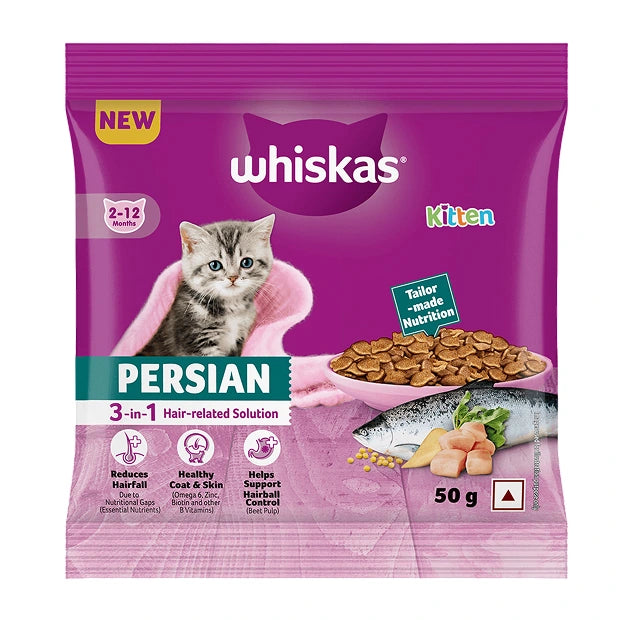WHISKAS Persian Dry Kitten